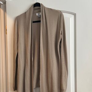 Old Navy Women's Beige Open Front Cardigan